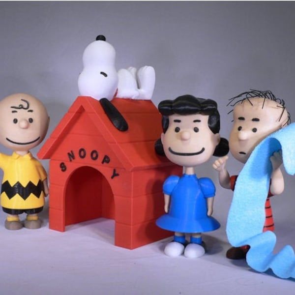 Snoopy. STL File for 3D Printing - Digital Download.