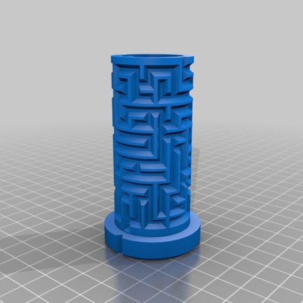 Russian doll maze puzzle box. STL File for 3D Printing - Digital Download.