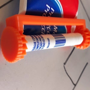 Minimalistischer Zahnpasta Sparer oder Tube Squeezer. STL-Datei für 3D-Druck - Digitaler Download.