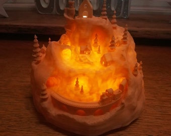 Christmas Village. STL File for 3D Printing - Digital Download.