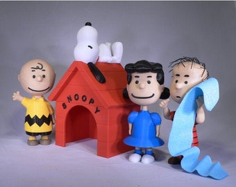 Snoopy. STL File for 3D Printing - Digital Download.