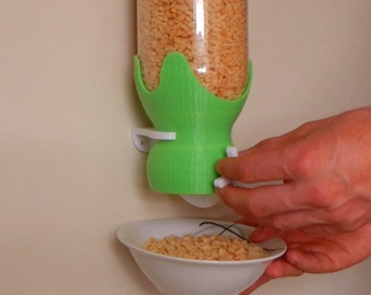 Cereal dispenser. STL File for 3D Printing - Digital Download.