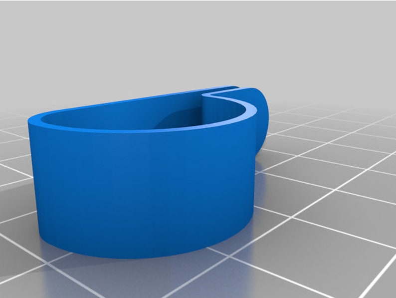 Adjustable Cable Clamp. STL File for 3D Printing Digital Download. image 2