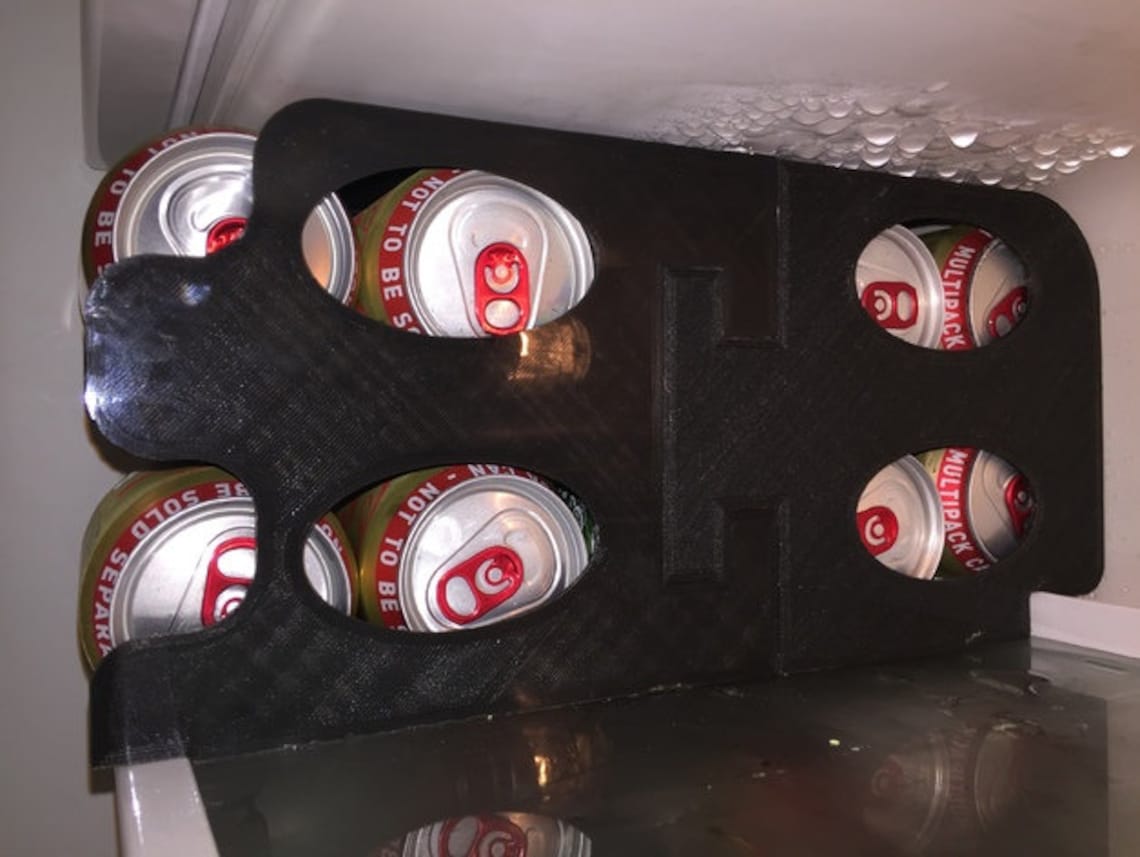 Refrigerator Beer/pop Can Holder/dispenser. STL File for 3D Etsy