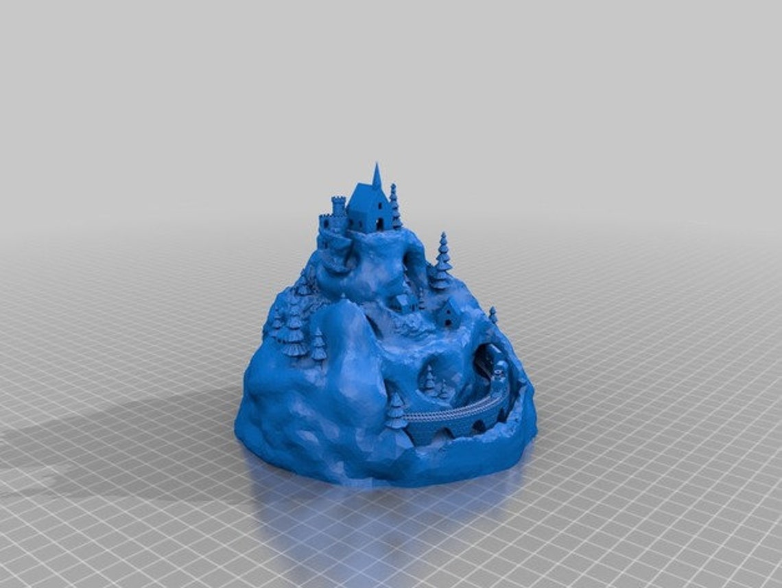 Christmas Village. STL File for 3D Printing Digital - Etsy