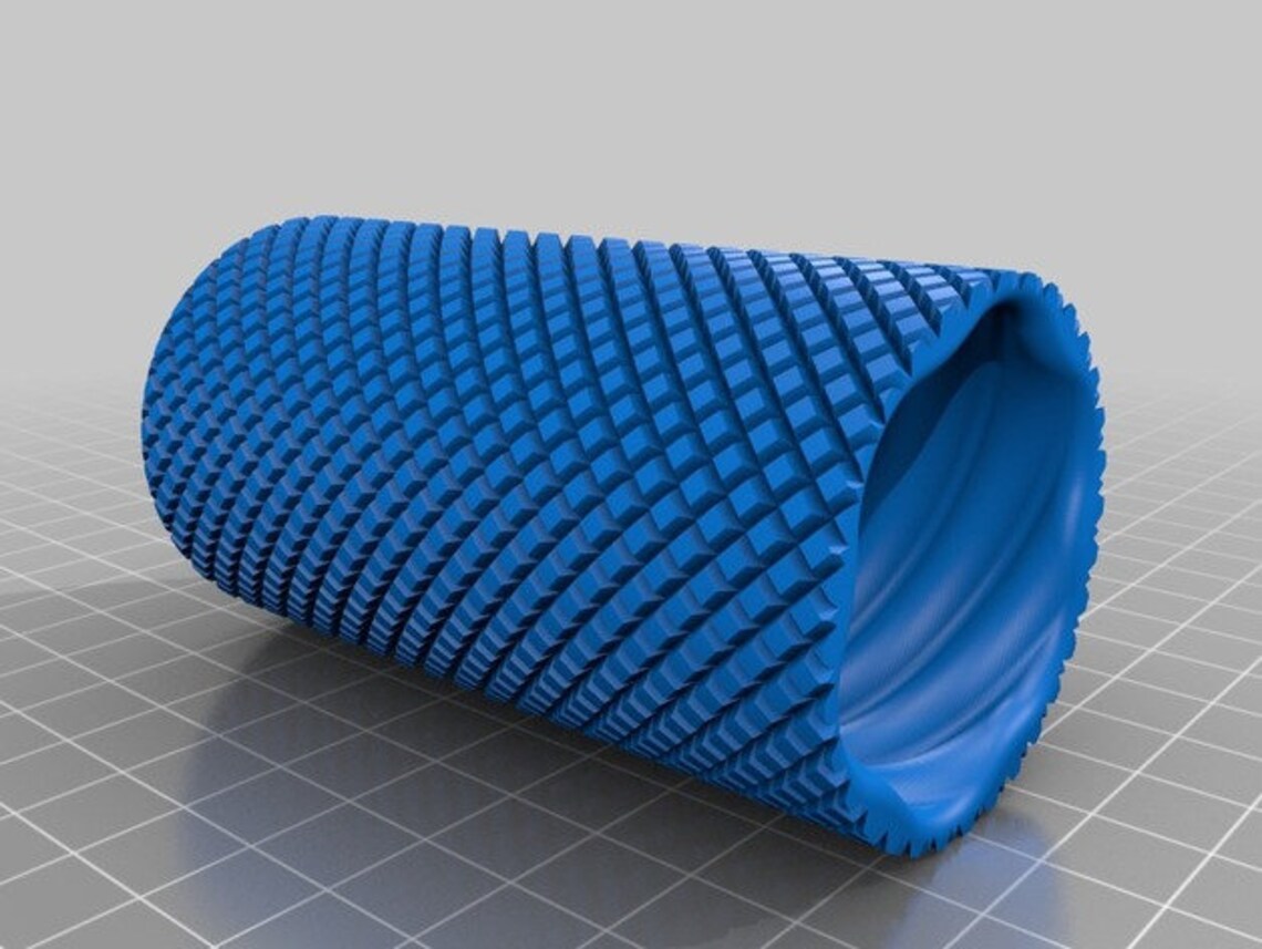 Knurled Twist Container. STL File for 3D Printing Digital Etsy