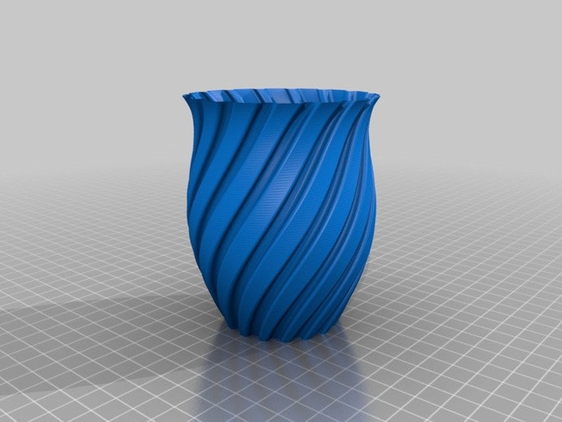 Scripted Vases. STL File for 3D Printing Digital Download. Etsy