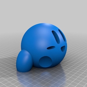 Multi Color Kirby! [4 Colors].STL File for 3D Printing - Digital Download.