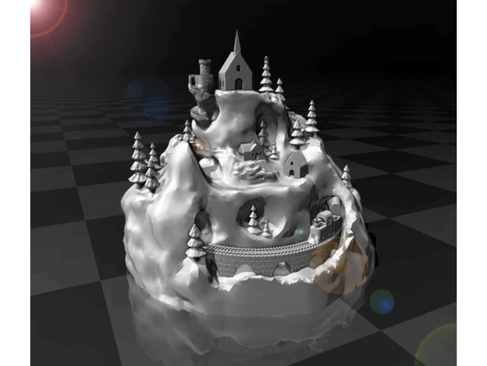 Christmas Village. STL File for 3D Printing Digital - Etsy
