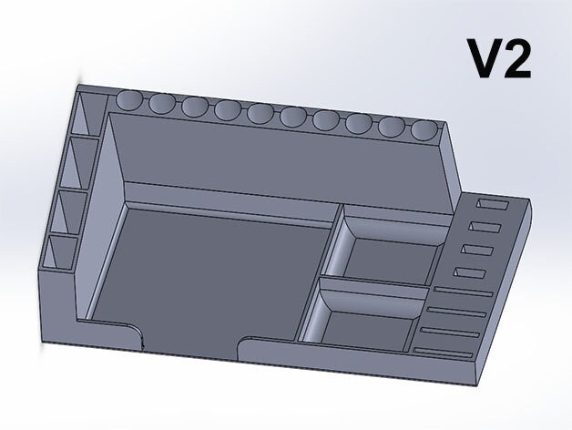 Organizador de escritorio porta lápices. Archivo STL para impresión 3D  Descarga digital. -  México