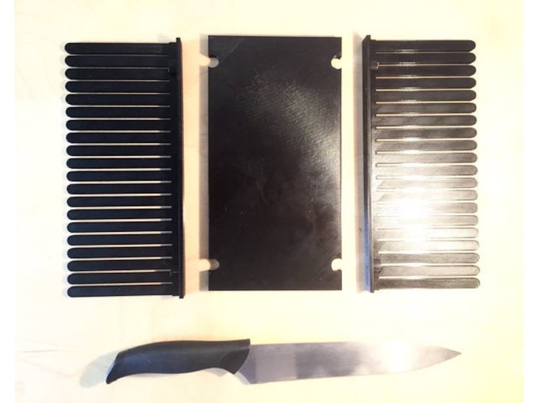 Collapsable Bread Slicer cutting Guide. STL File for 3D Printing