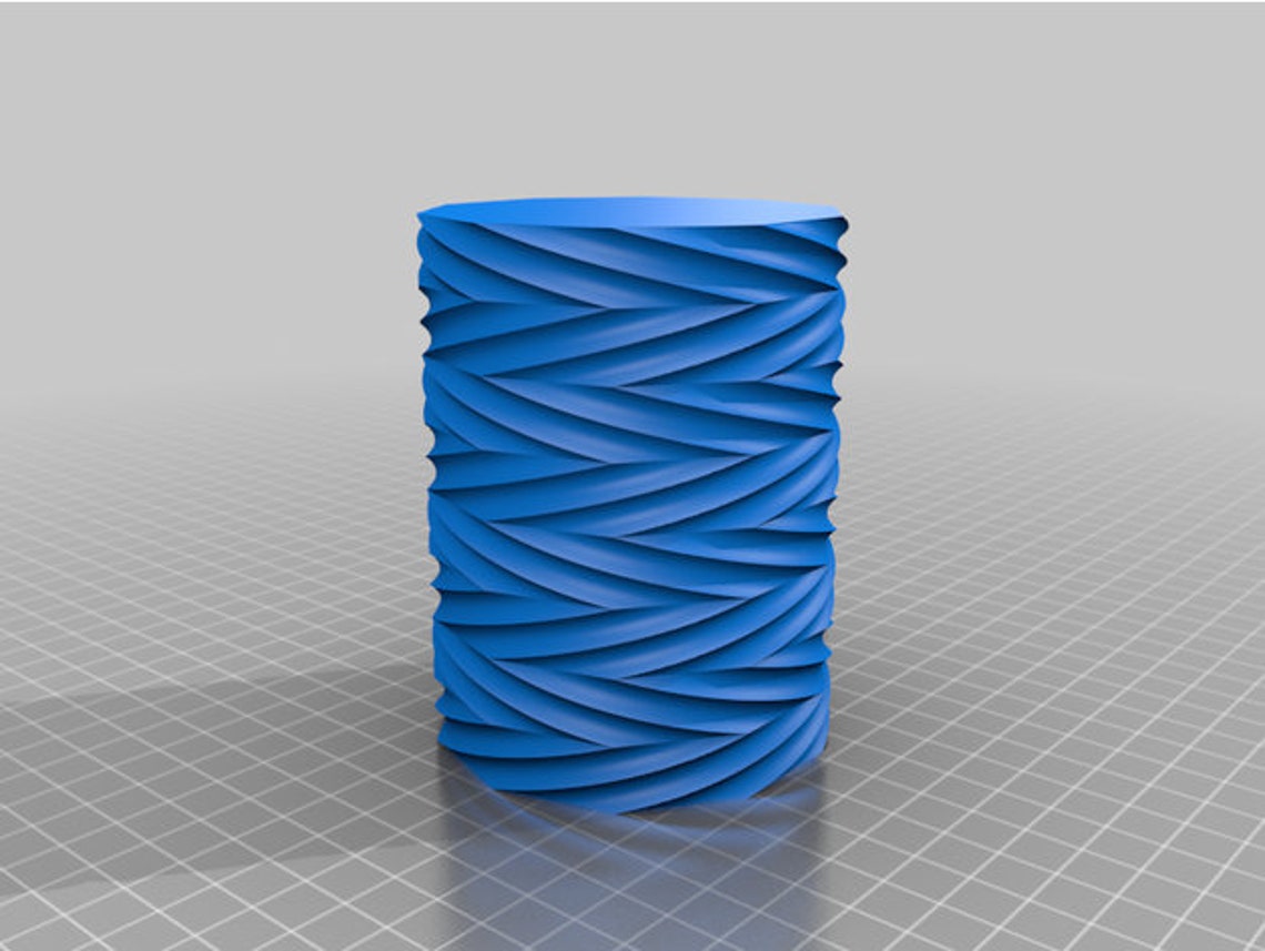 Pencil holder. STL File for 3D Printing Digital Download. Etsy