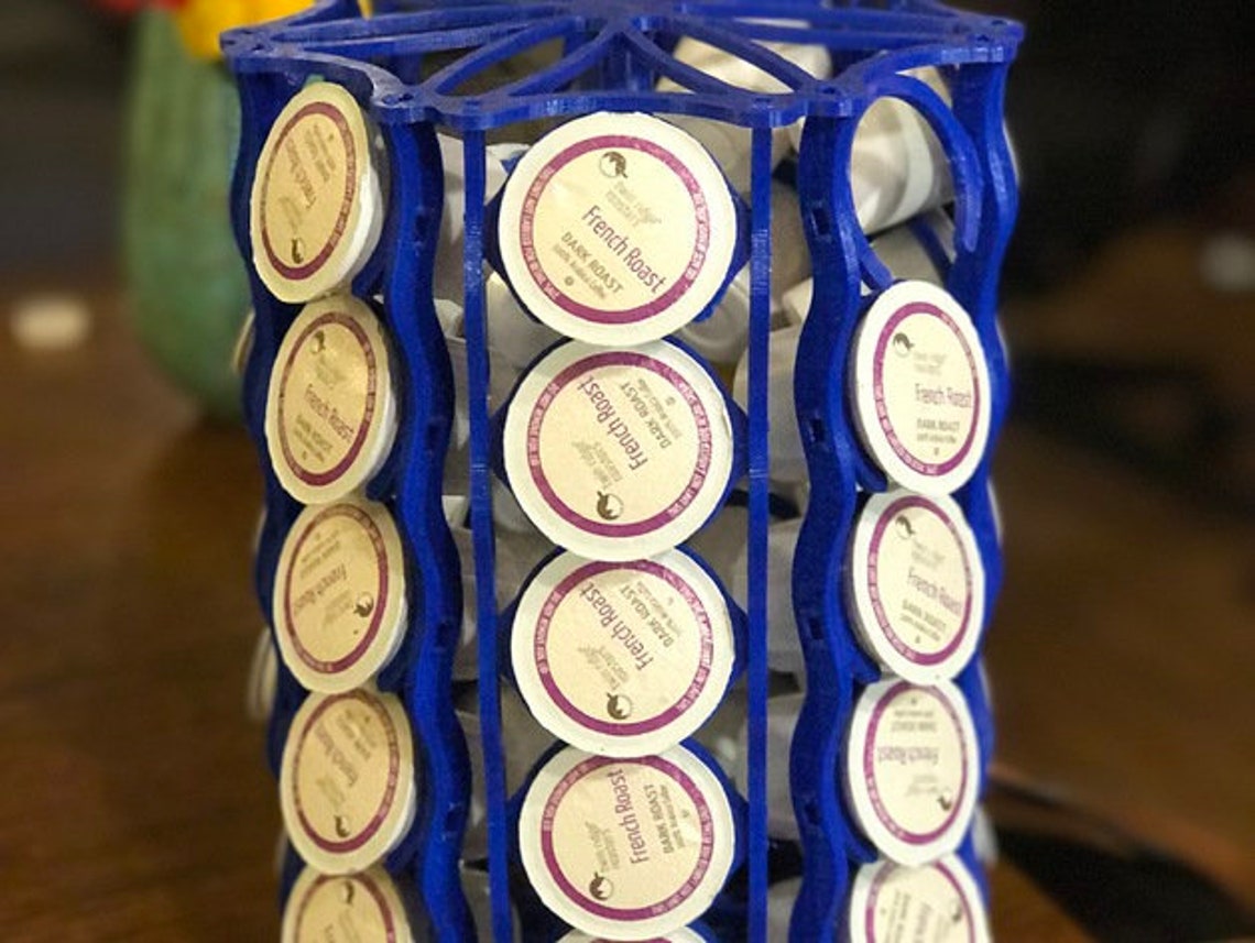 Rotating 35 Kcup Holder. STL File for 3D Printing Digital Etsy UK