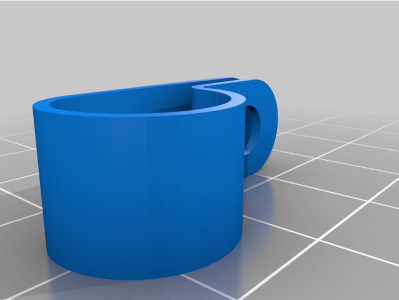 Adjustable Cable Clamp. STL File for 3D Printing Digital Download. image 3