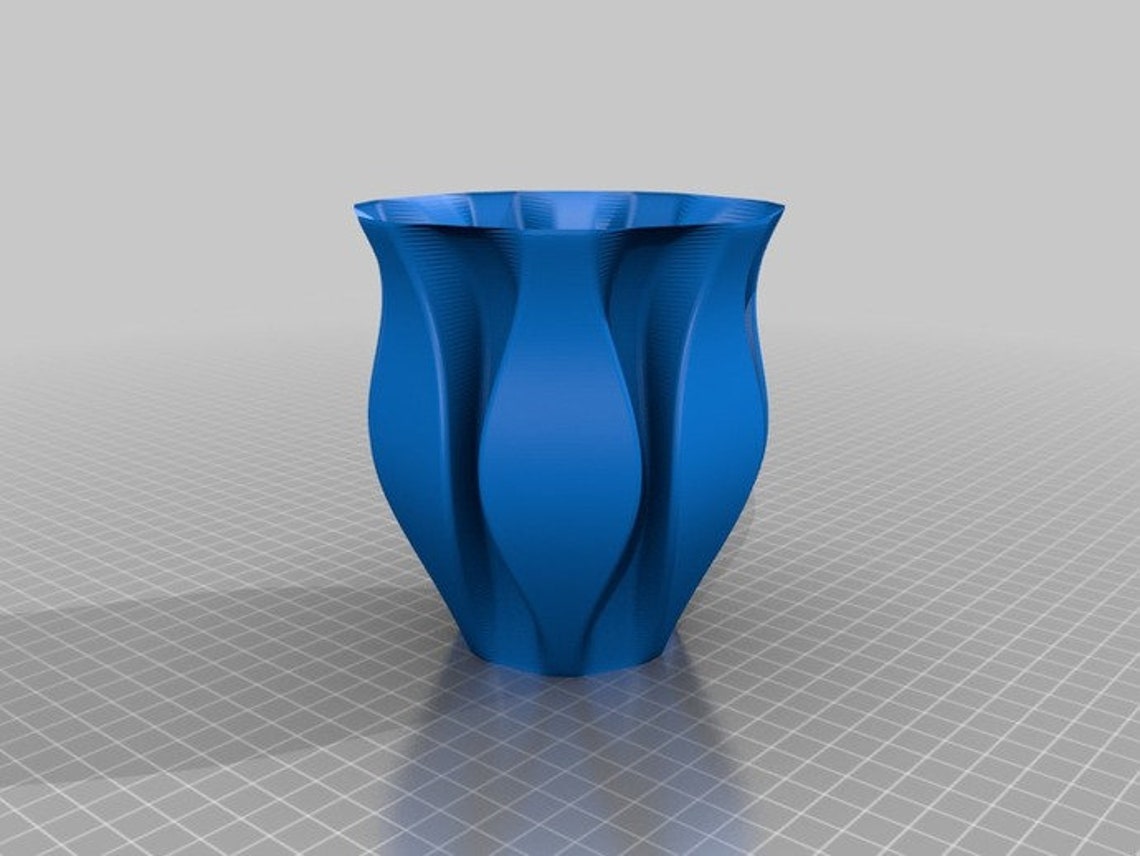 Scripted Vases. STL File for 3D Printing Digital Download. Etsy