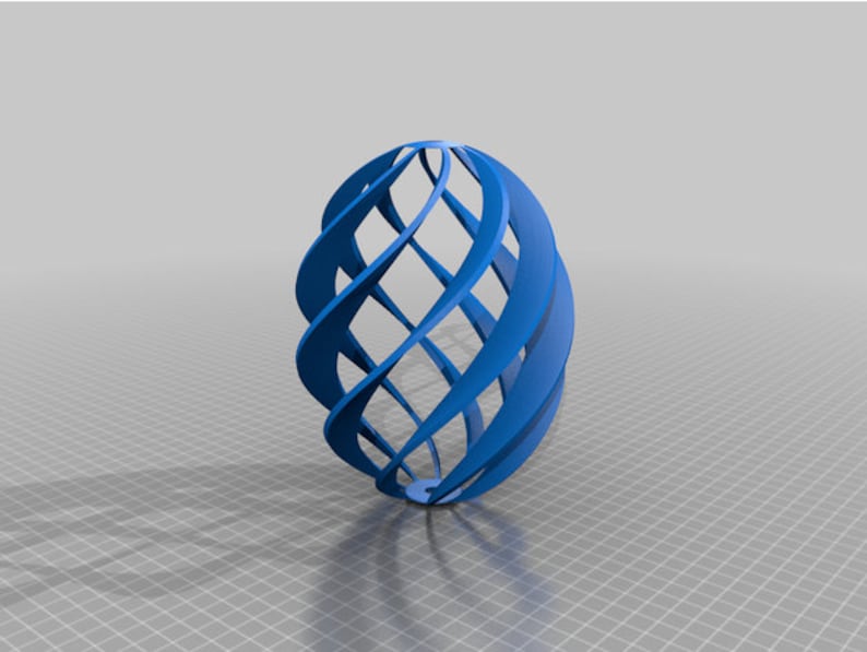 Spherical Wind Spinner. STL File for 3D Printing Digital Etsy