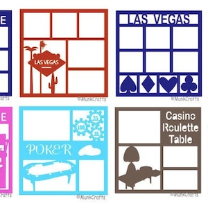 Las Vegas scrapbook overlay svg/file digitali SVG/layout scrapbook svg/sovrapposizione scrapbook svg/layout Las Vegas svg/Las Vegas svg/diga di Hoover