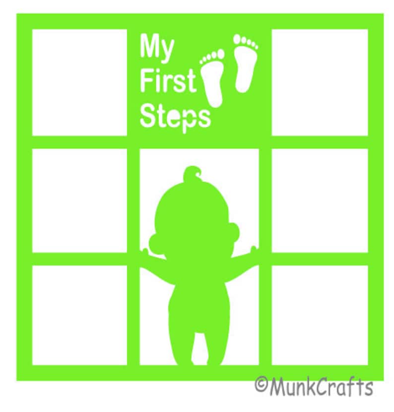 Baby's First Scrapbook/baby Boy/baby Girl/first Steps/first Crawl/first