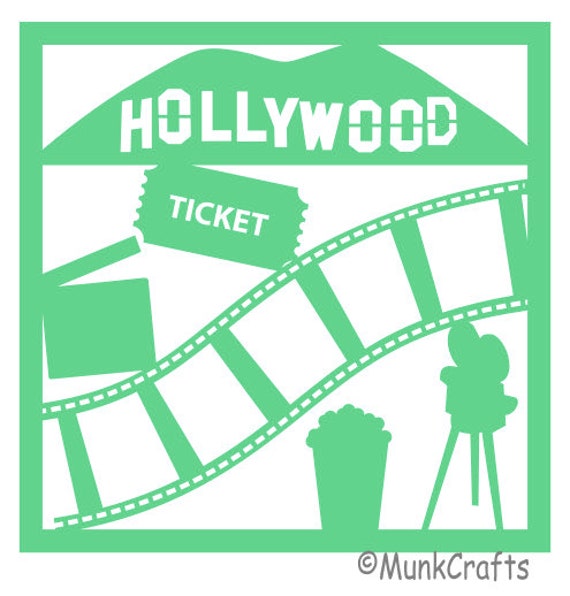 Los Angeles & Hollywood Scrapbook Paper Bundle - 10 Sheet 12x12 California Travel Theme Collection