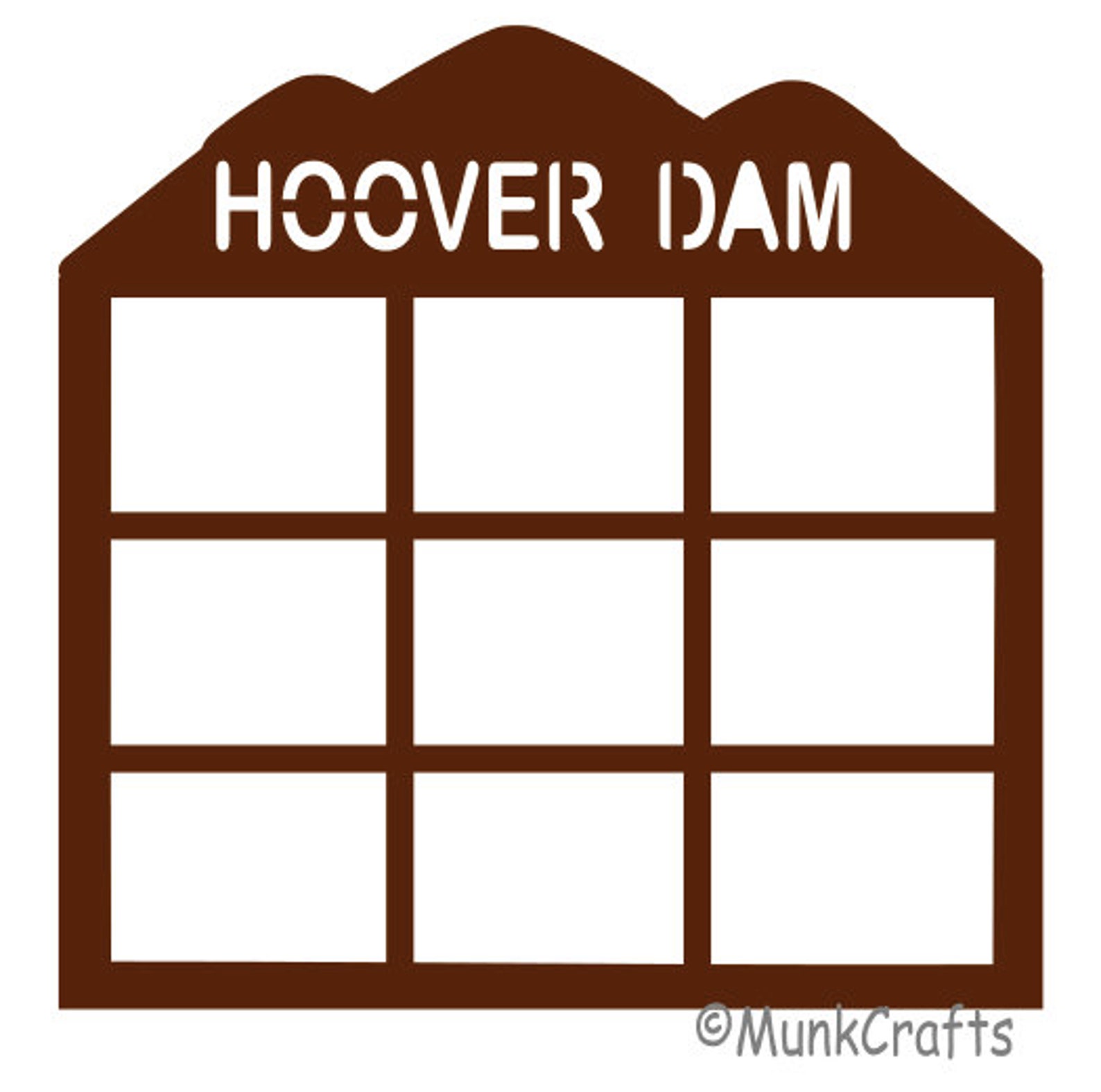 Las Vegas Scrapbook Overlay Svg/svg Digital Files/scrapbook Layout Svg