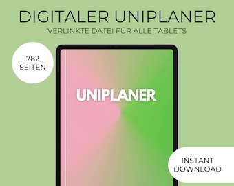 Digitaler Uniplaner 2022 + 2023