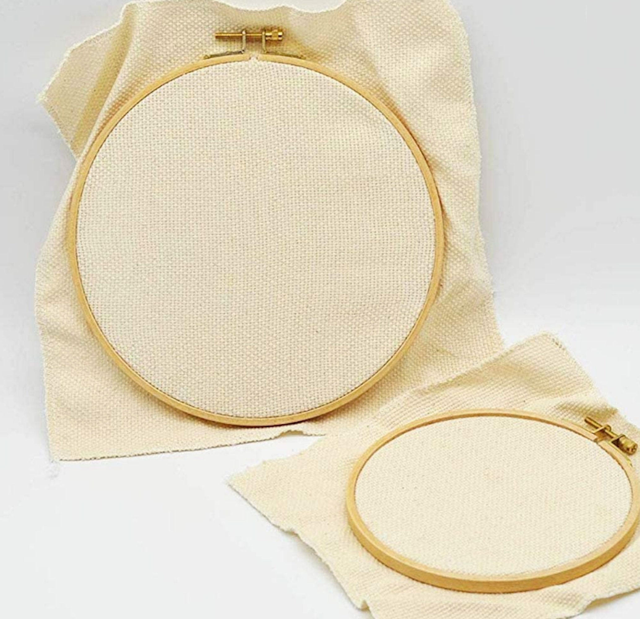 3pcs 5pcs 12.99x12.99in Monk's Cloth Linen Needlework 