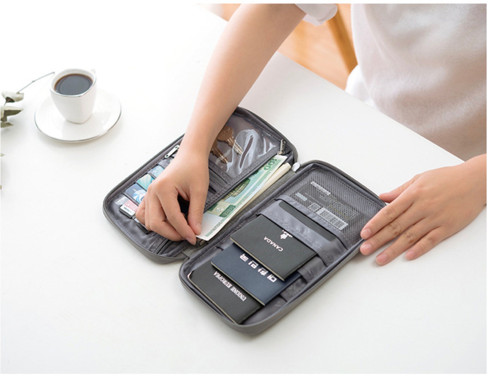 Premium Passport Holder Family Travel Document Organizer Etsy