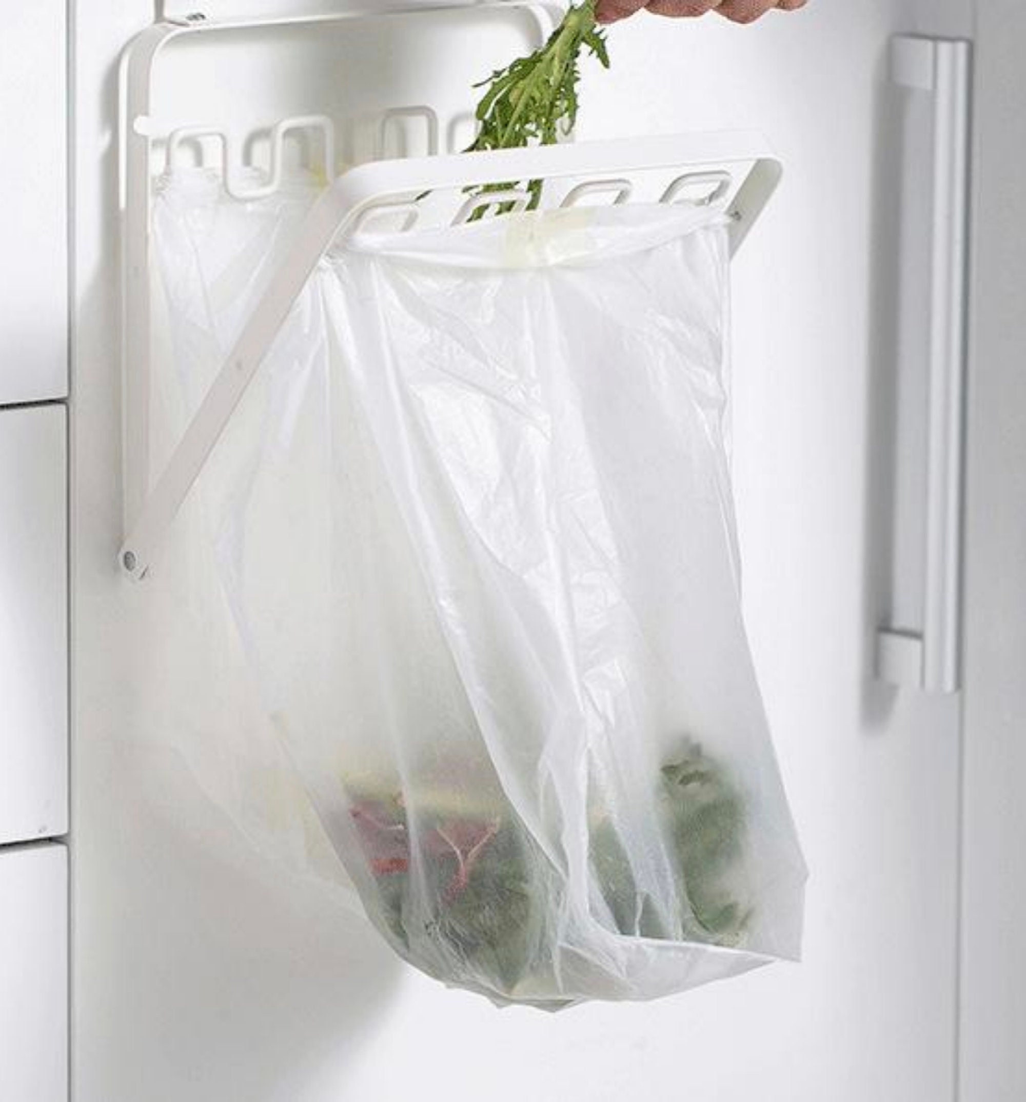 Trash & Plastic Grocery Bag Holder for garbage Storage, Cleanup & Events -  Bagez