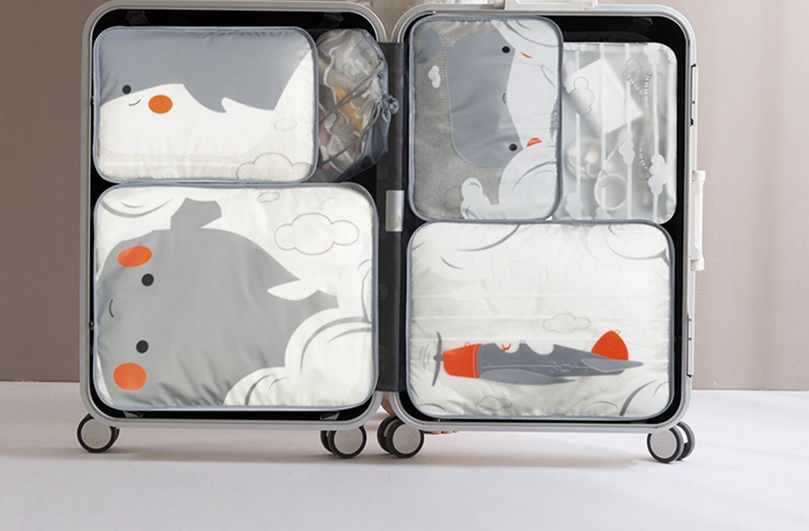 6 Stück Reiseverpackung Würfel Set Gepäck organizer | Etsy