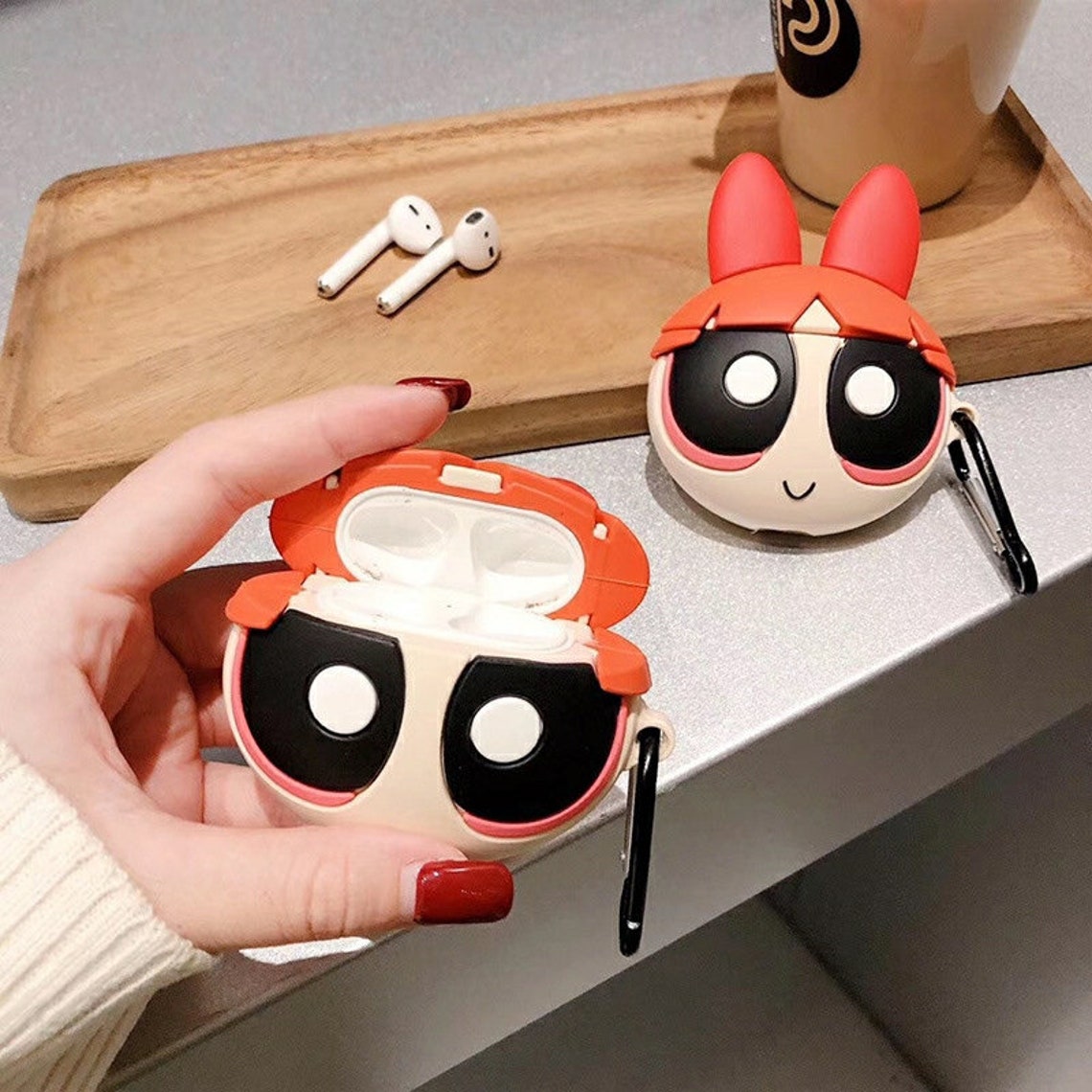 PowerPuff Girls Blossom Inspired Case pour airpods Etsy