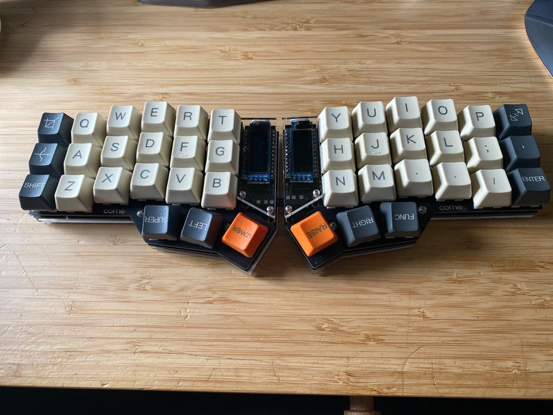 Custom Corne Keyboard Etsy