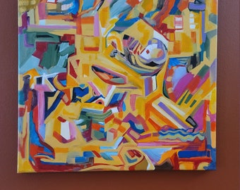 Untitled Color Scape - 14&quot; x 14&quot;