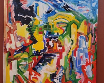 Rainforest in Puerto Rico, 20&#39;&#39;x16&#39;&#39;, Acrylic on Canvas