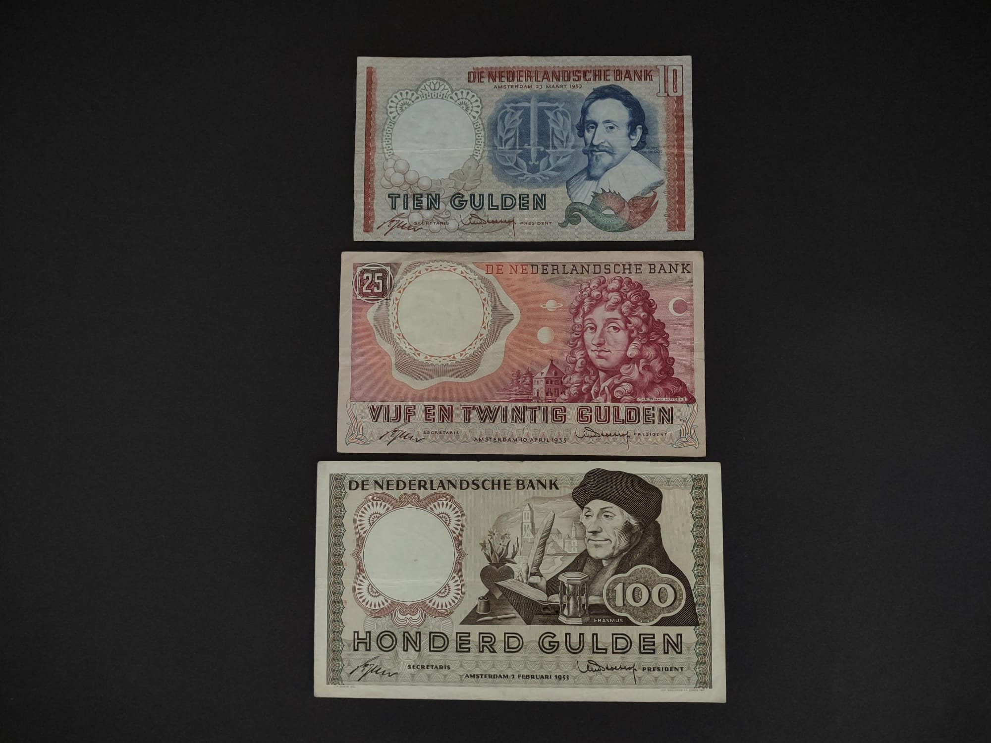 1950年代のオランダ紙幣、戦後のギルダー紙幣 - Etsy 日本