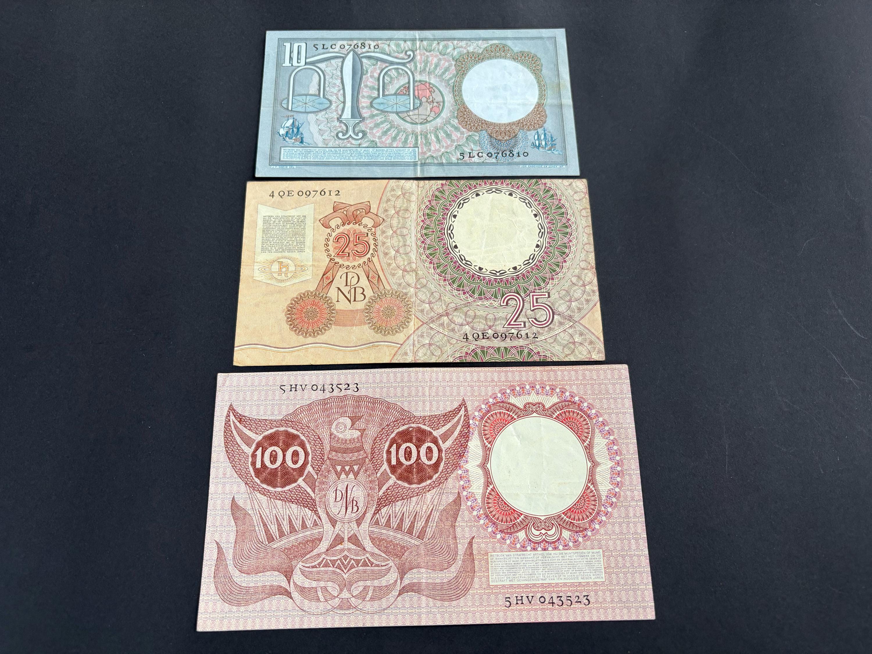 1950年代のオランダ紙幣、戦後のギルダー紙幣 - Etsy 日本