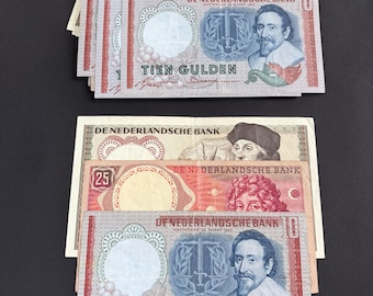 1950年代のオランダ紙幣、戦後のギルダー紙幣 - Etsy 日本