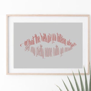 Lyric Art- Billie Eilish- Therefore I am