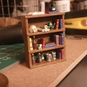 Libreria completa (28mm Fantasy, Diorama)