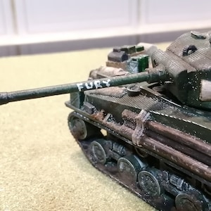 Sherman M4A2E8 "Fury" (28mm Bolt Action)