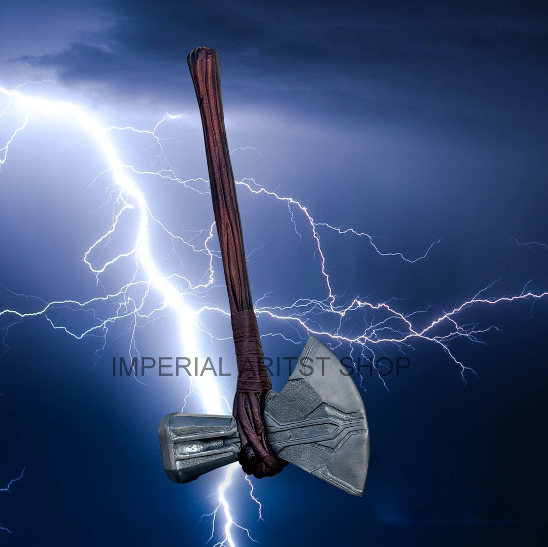 Thor Stormbreaker Metal 2.5 Kg Steel Casting Thor Cosplay Etsy