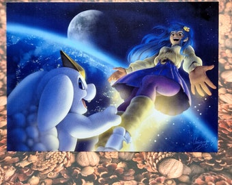 Verträumter Galaxy Print - Yume und Angelo