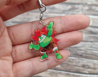 Street Fighter Blanka Chan Acrylic Charm