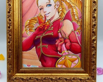 Regina Berry Ace Attorney - Original Illustration