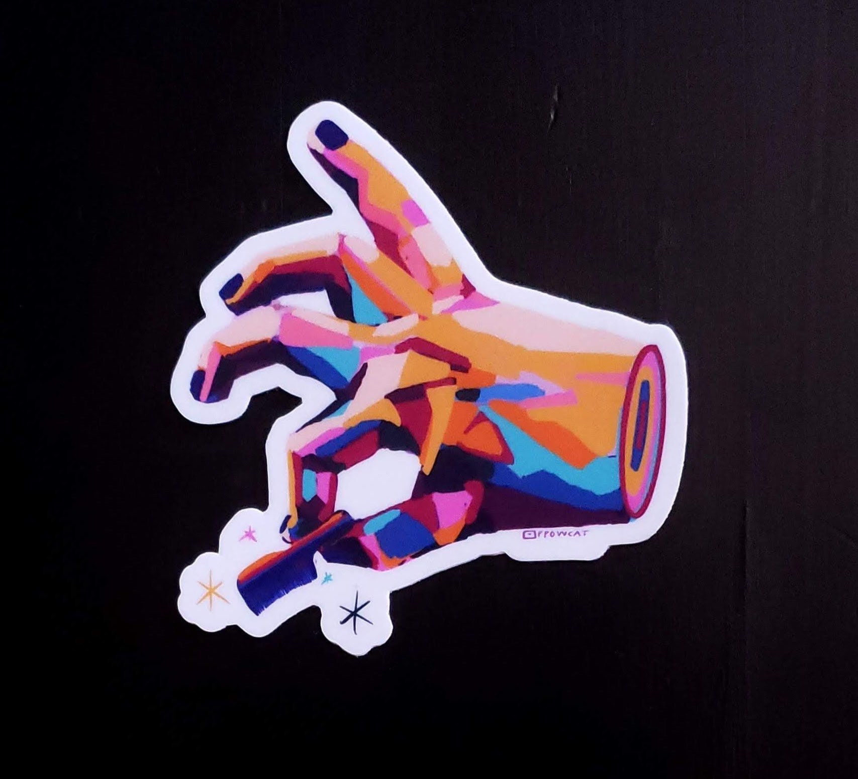 3 Pack Vinyl Die Cut Stickers Etsy