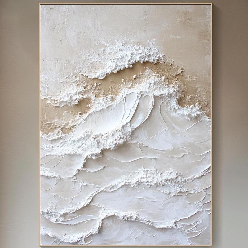 Curated visual reference: Picture Idea: Neutral Textured Wall Art