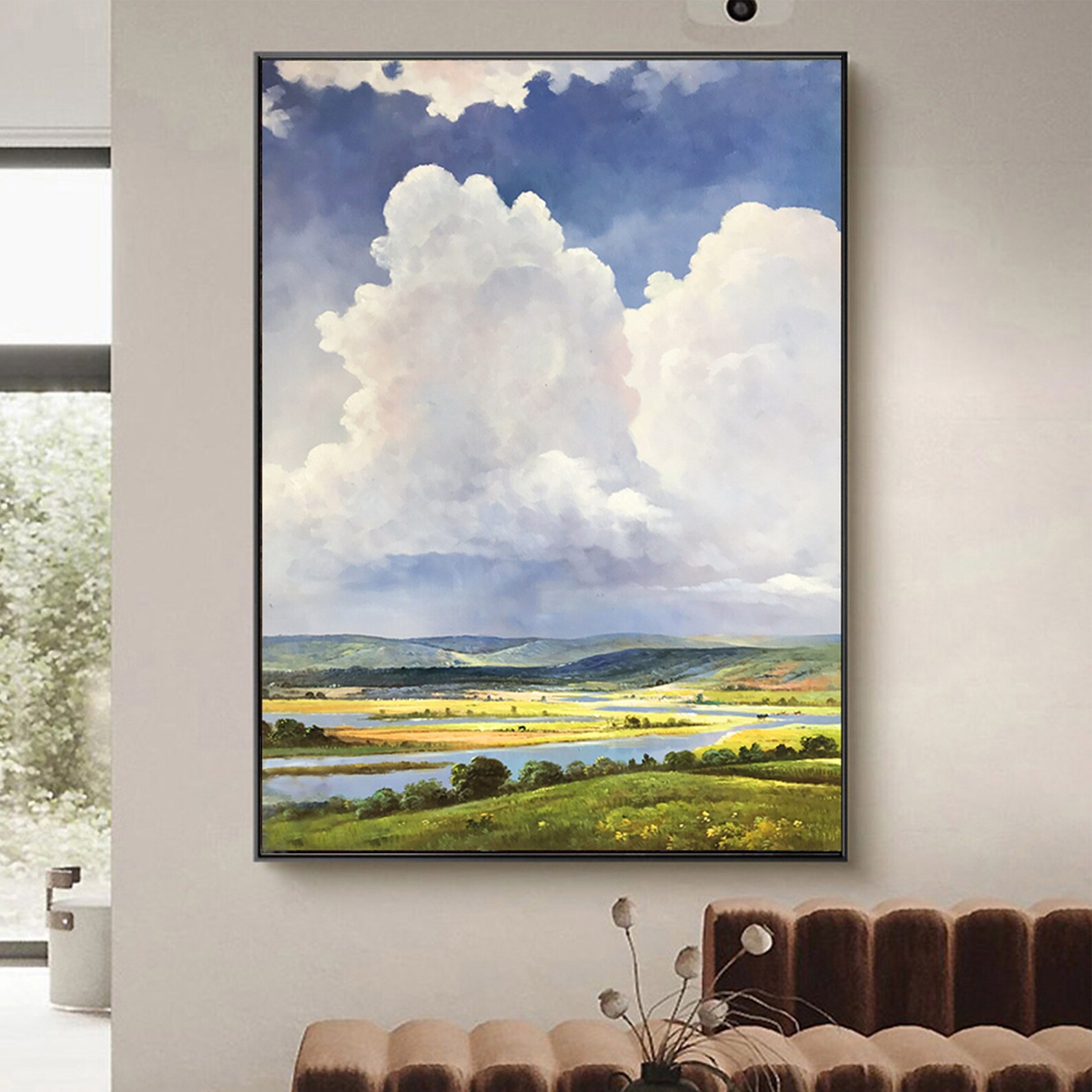 Sky & Clouds Canvas Wall Art Oil Paintings on Canvas Natural Etsy