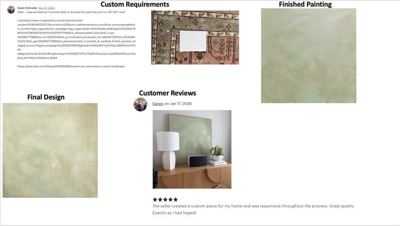Custom Art Commission Custom Landscape Painting Personalized Textured Art Portrait From Photo Made to Order Canvas Art Custom Sports Gift image 6