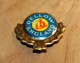 ヴィンテージ デロウ オートモーティブ ピン エンブレム - 1950 年代の