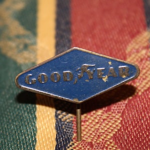 vintage goodyear bandenspeld / auto-onderdelen / autoband / origineel jaren 60