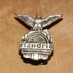 Flandria-reversknoop - Belgische fiets-, bromfiets- en motorfietsfabrikant CA 1930
